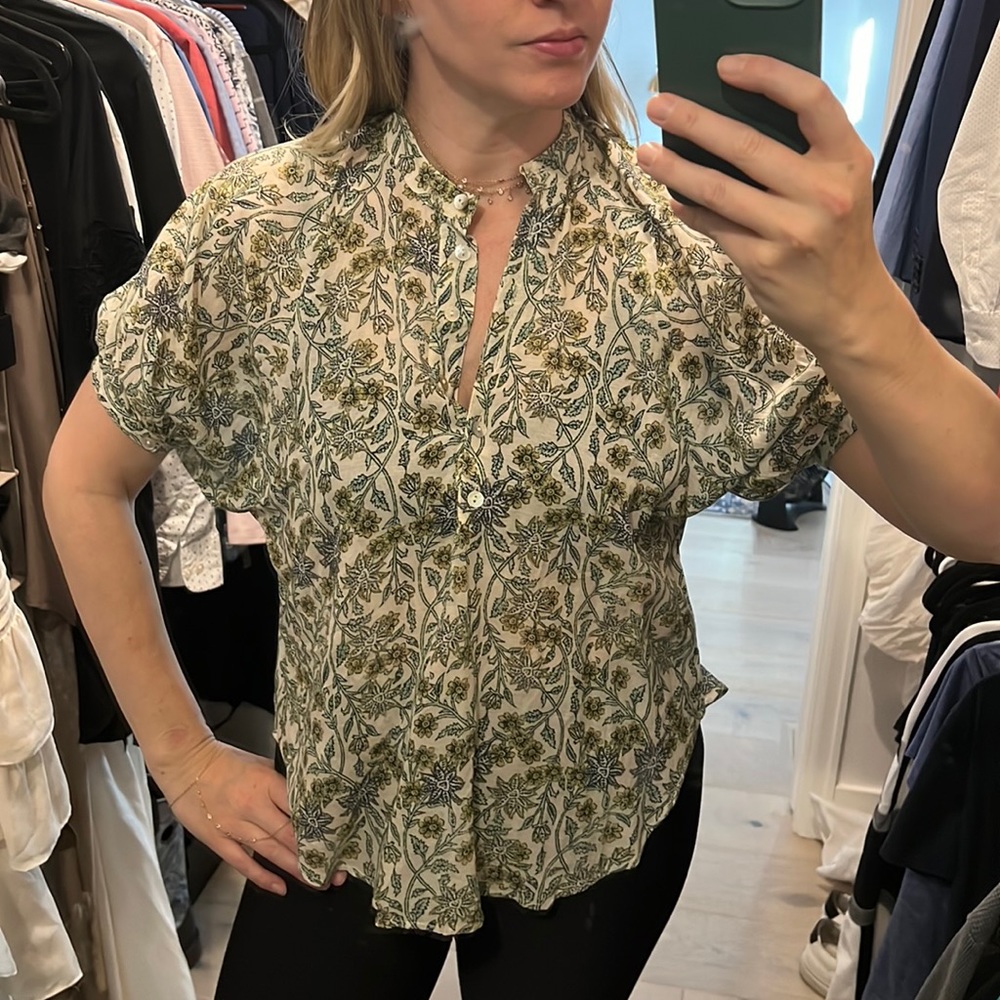Kinga Csilla Floral Blouse - fits like a Small